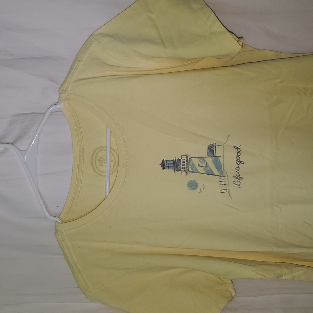 Life Is Good Lighthouse T Shirt - Picture 3 of 9